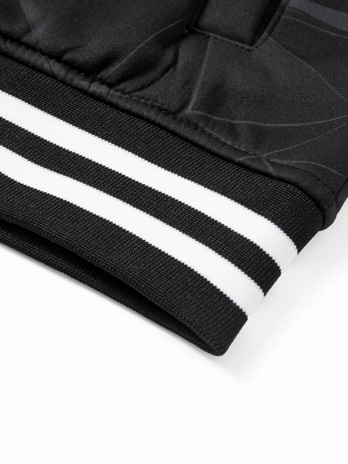 Teddy gefütterte Baseballjacke mit geometrischem Muster - Image 10