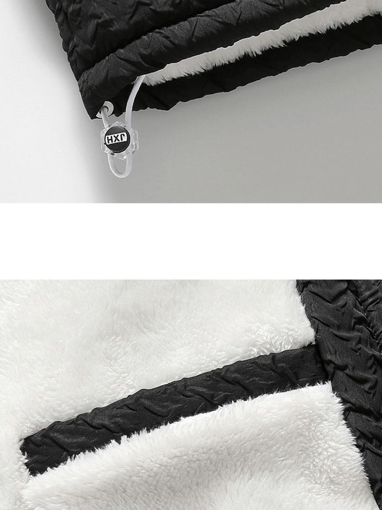 Teddygefütterter Jacquard-Mantel - Image 8