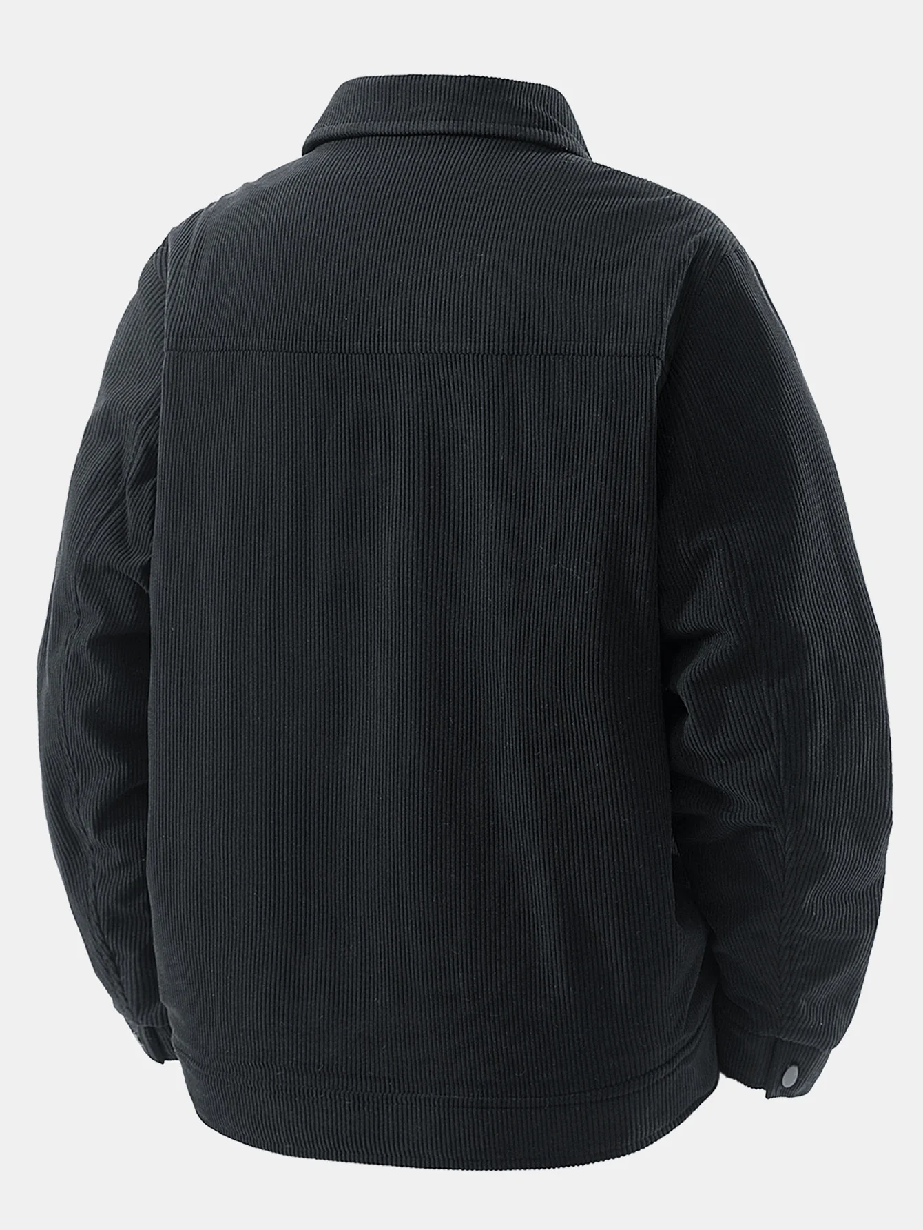 Teddy Lined Pocket Corduroy Jacket - Image 9