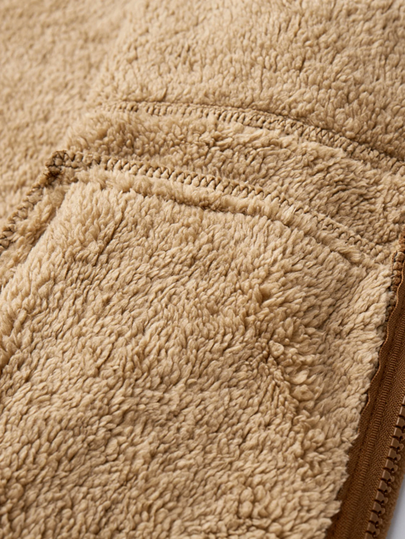 Teddy gefütterte Fleecejacke mit Kapuze - Image 10