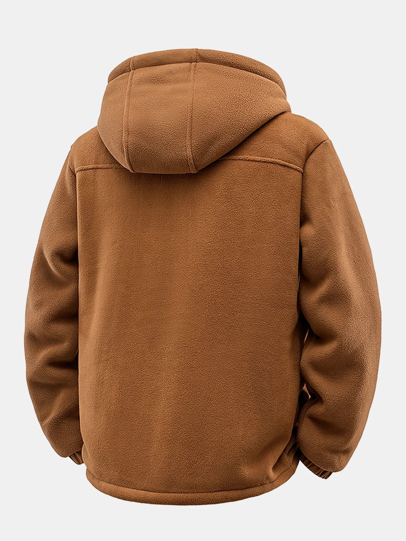 Teddy gefütterte Fleecejacke mit Kapuze - Image 3
