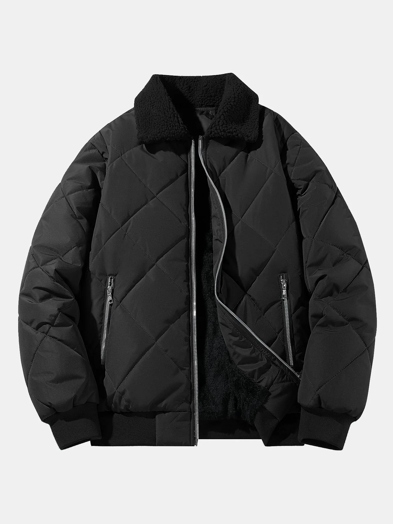 Teddygefütterte Steppjacke - Image 3