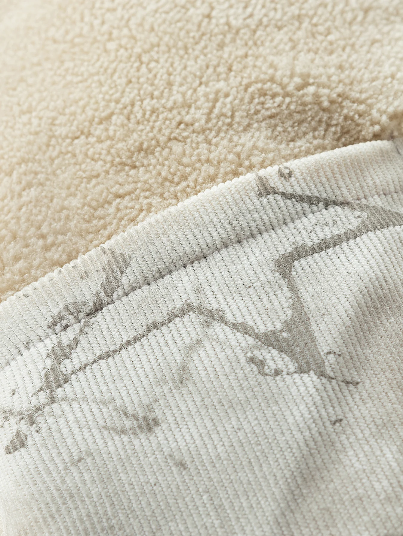 Teddy Lined Star Print Corduroy  Jacket - Image 13