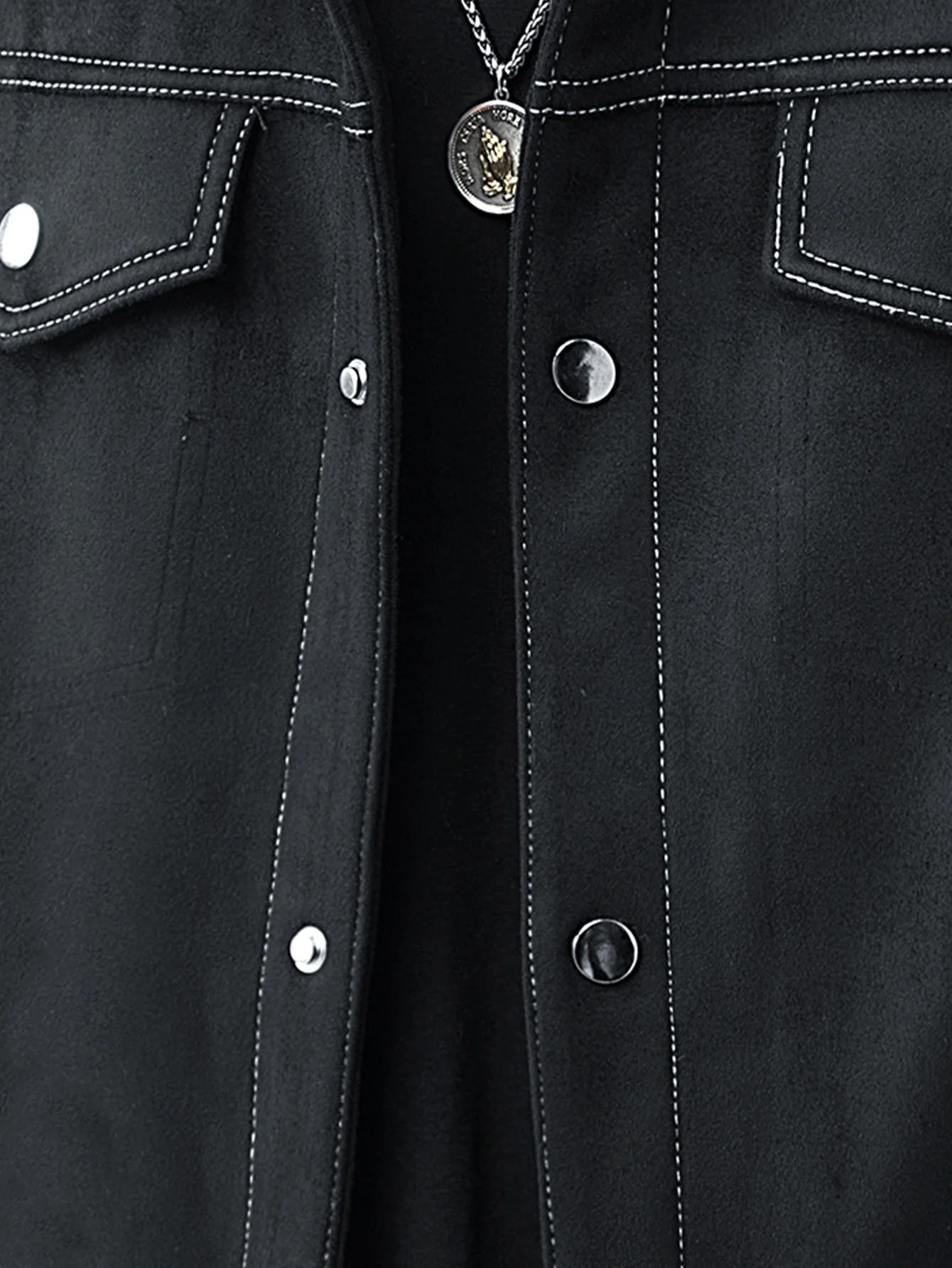 Wildlederjacke mit Teddyfutter - Image 11