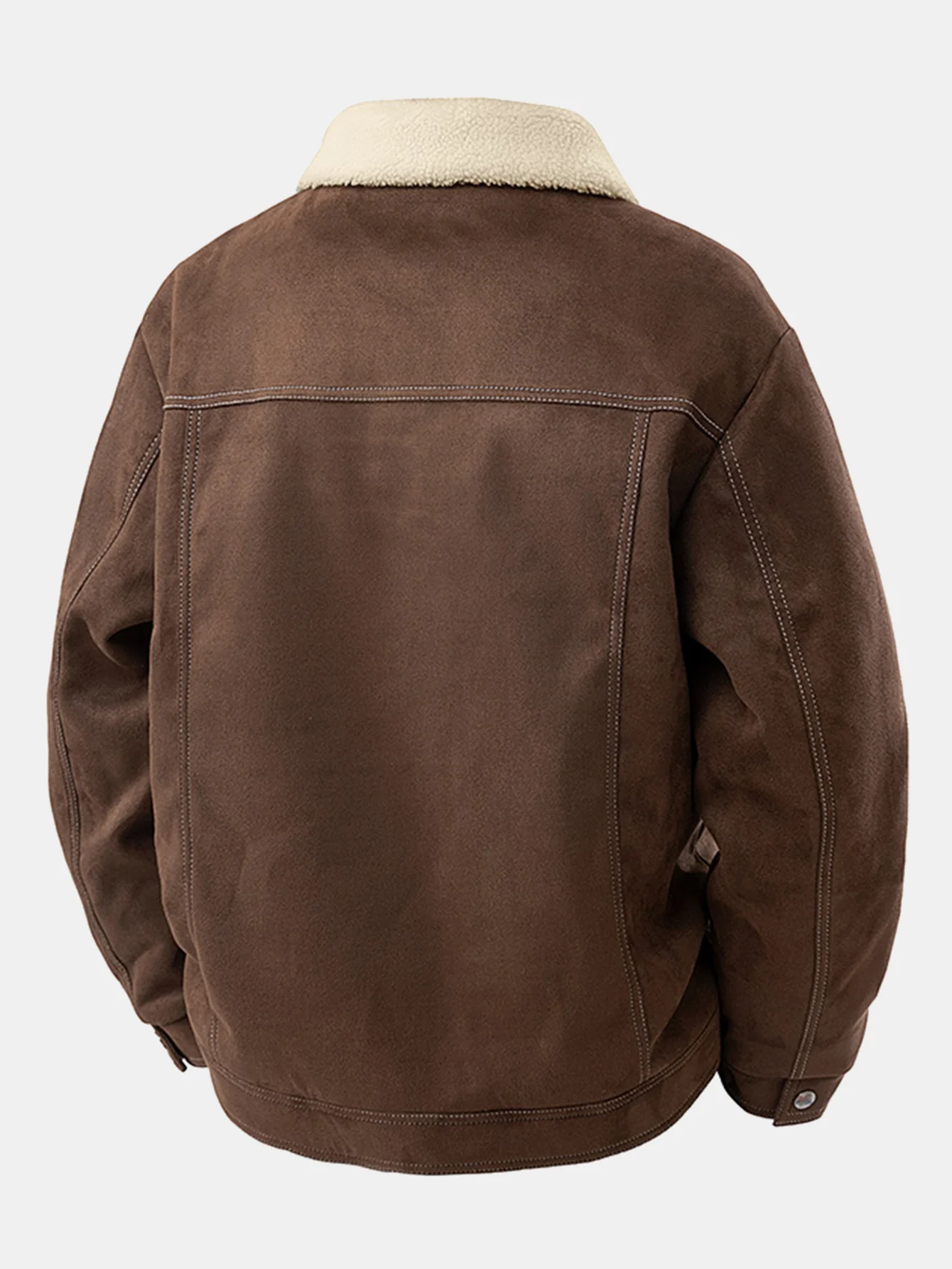 Wildlederjacke mit Teddyfutter - Image 3