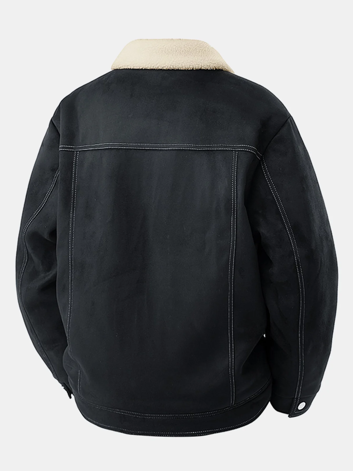 Wildlederjacke mit Teddyfutter - Image 6