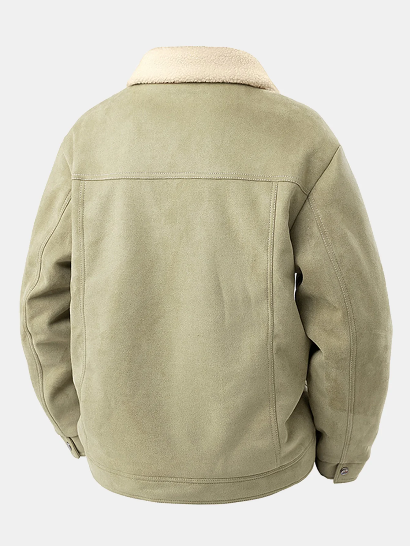 Wildlederjacke mit Teddyfutter - Image 9