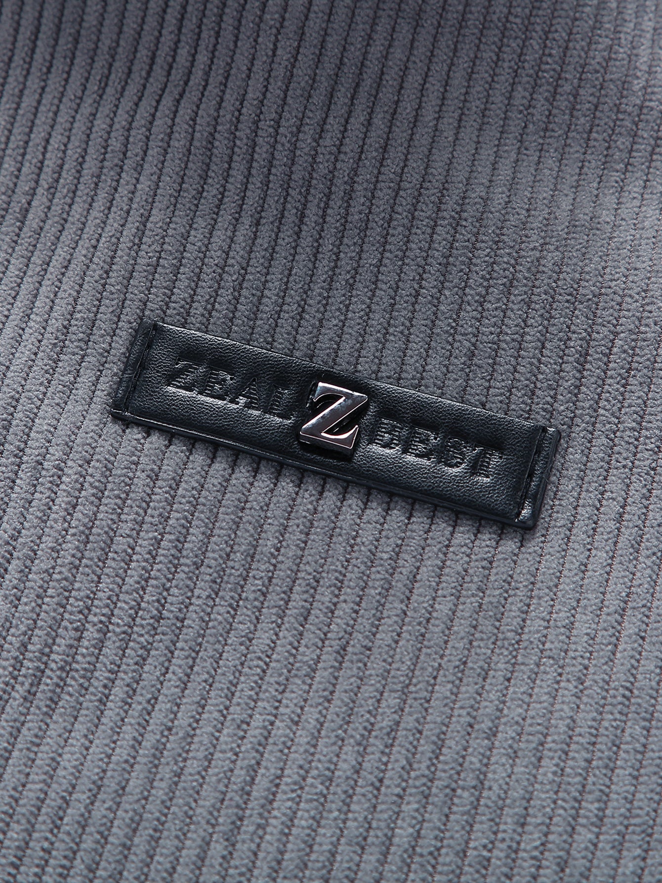 Cordjacke mit Reißverschluss und Teddyfutter - Image 8