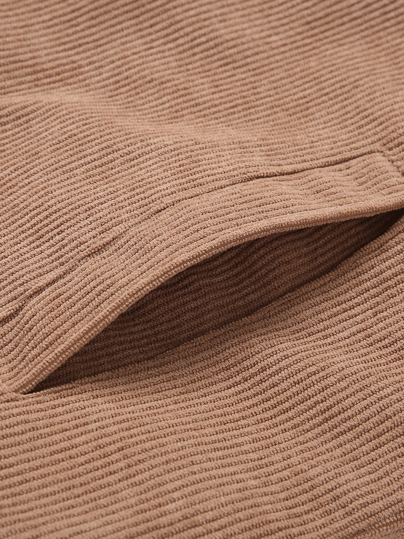 Cordjacke aus Cord mit Reißverschluss, Teddyfutter und Taschen - Image 8
