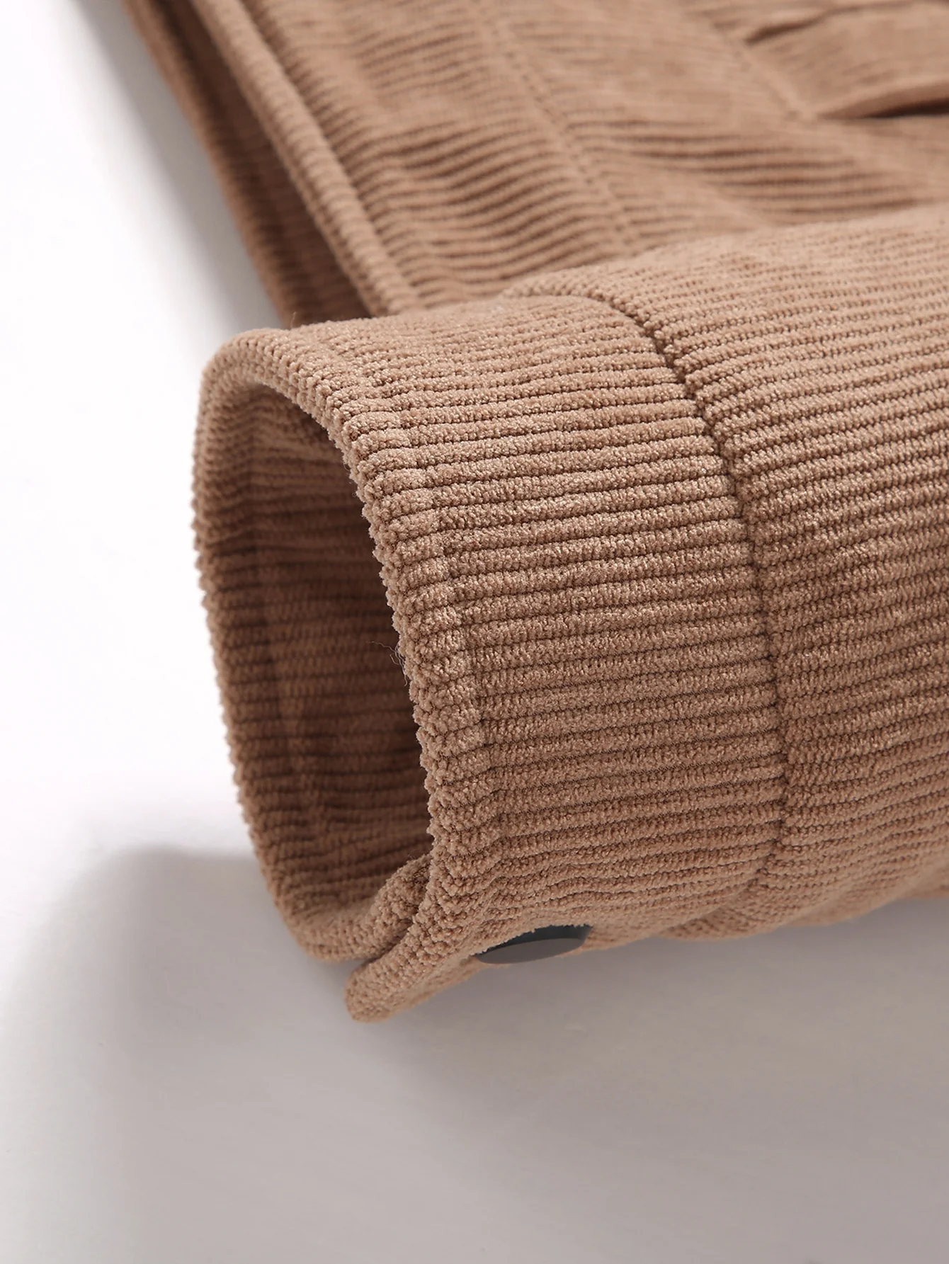 Cordjacke aus Cord mit Reißverschluss, Teddyfutter und Taschen - Image 9