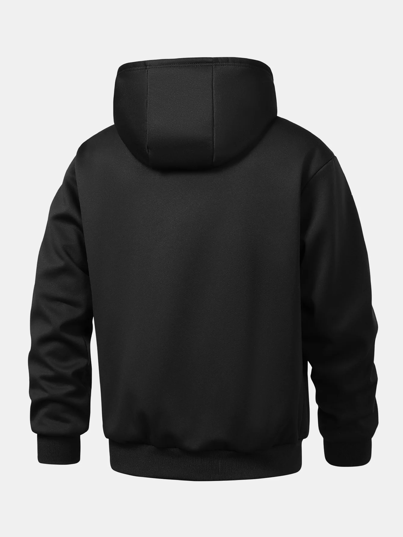 Teddy Lined Zip Up Hoodie & Jogger Pants - Image 4