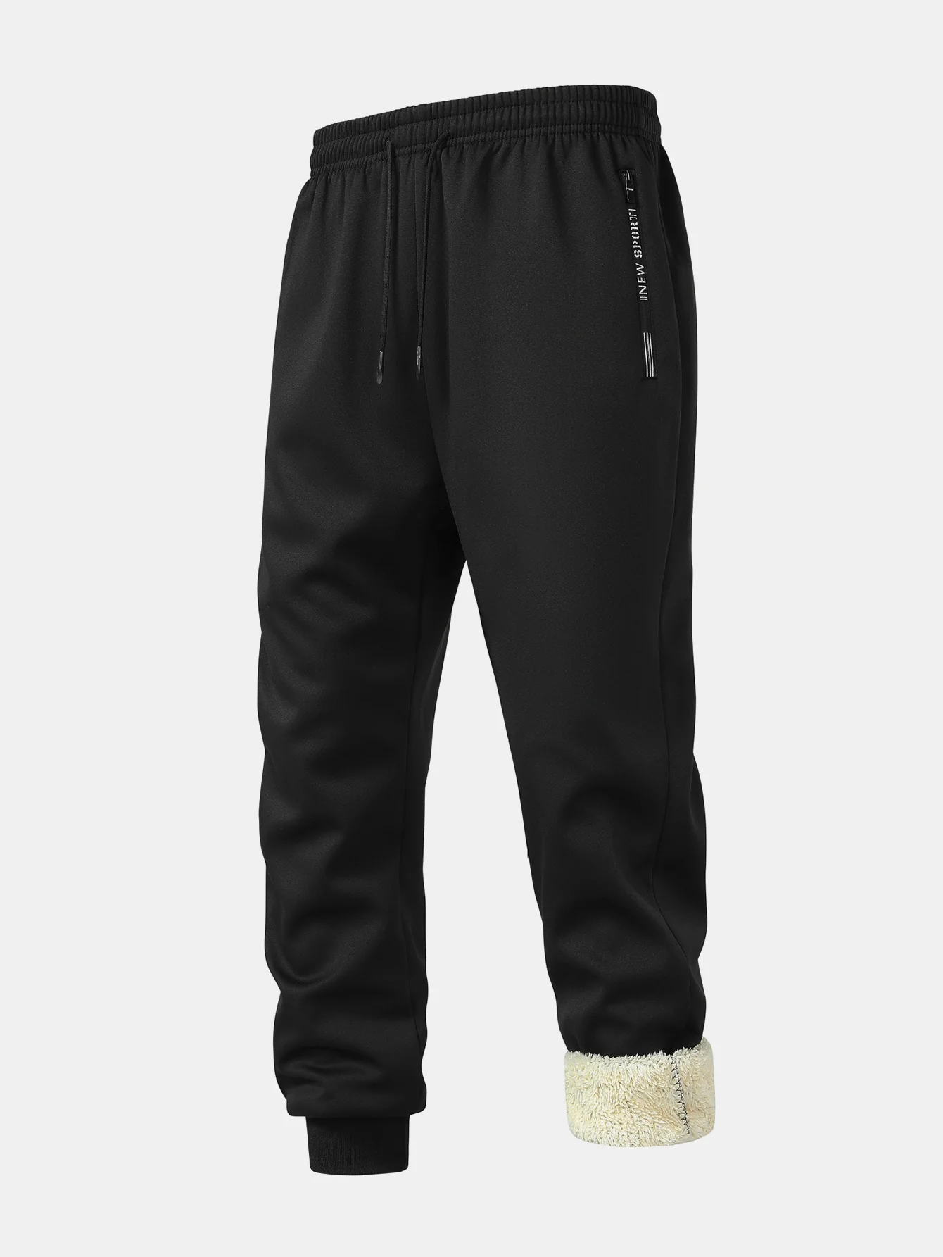Teddy Lined Zip Up Hoodie & Jogger Pants - Image 5