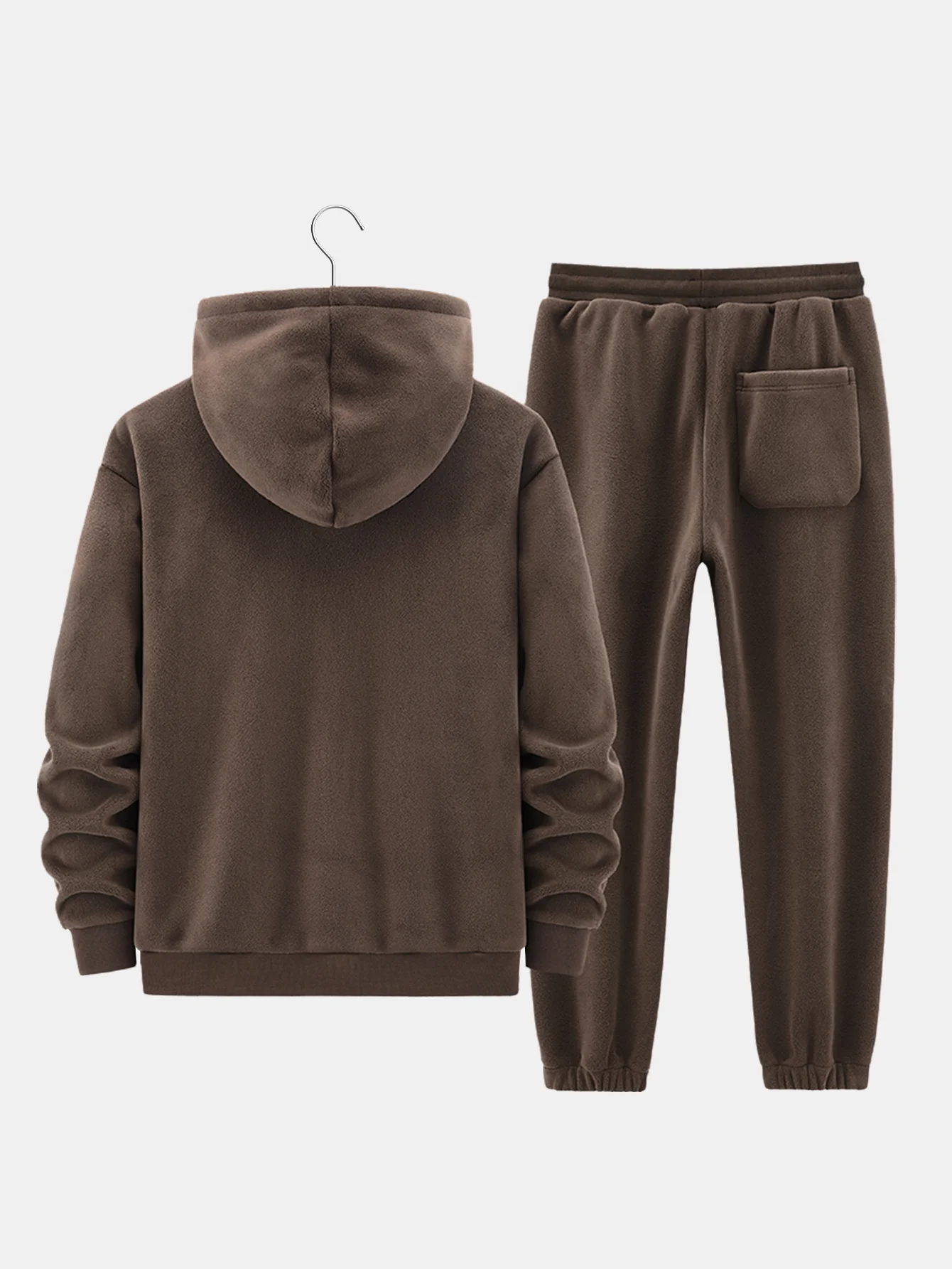 Fleece-Lined Zip Up Hoodie & Jogger Pants - Image 2