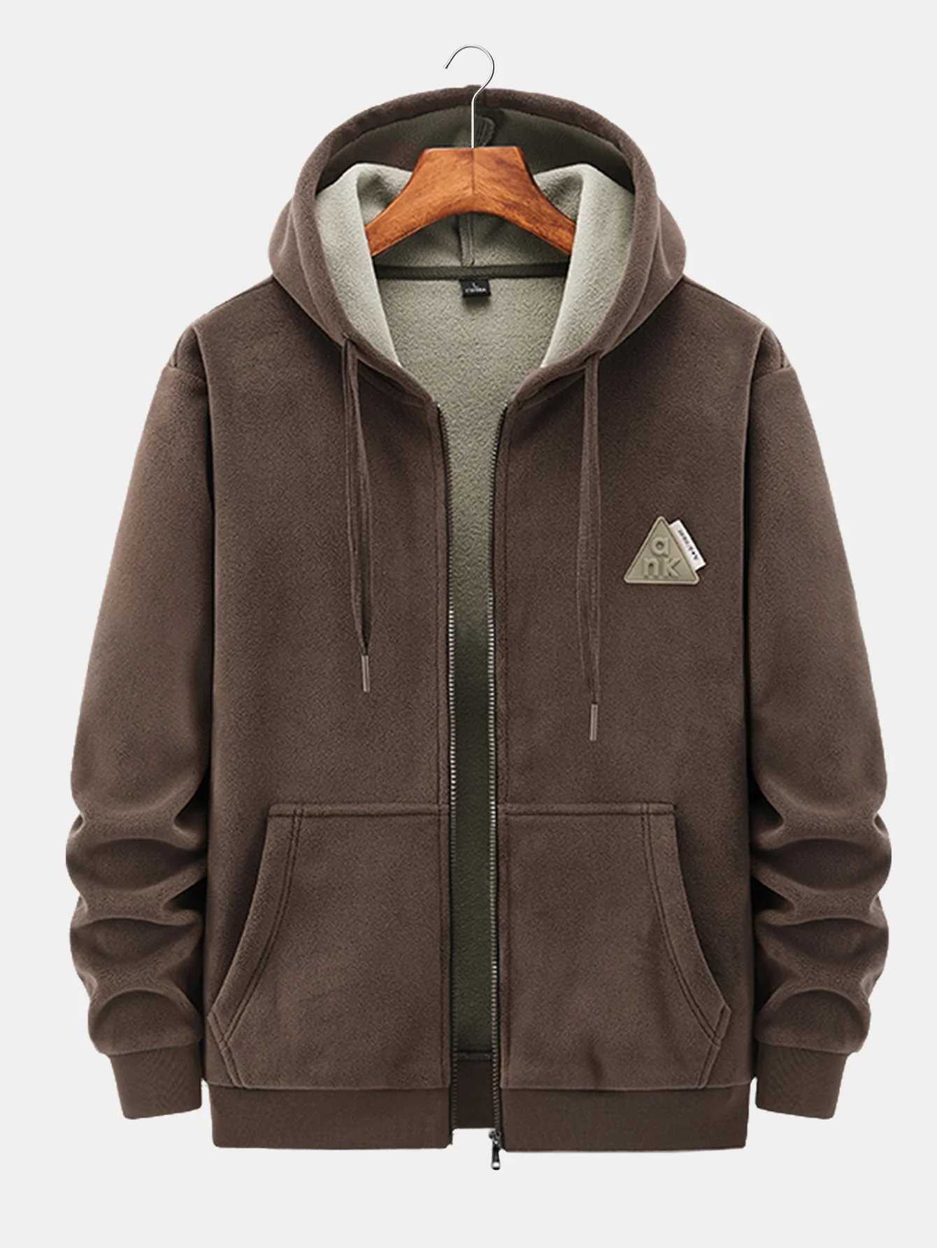 Fleece-Lined Zip Up Hoodie & Jogger Pants - Image 7