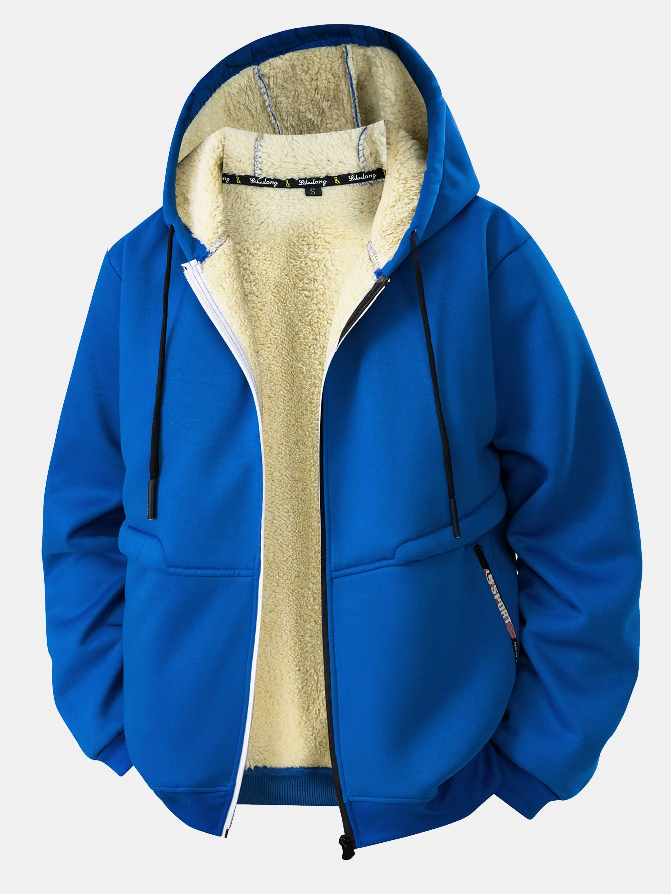 Teddy gefütterter Reißverschluss-Hoodie - Image 10