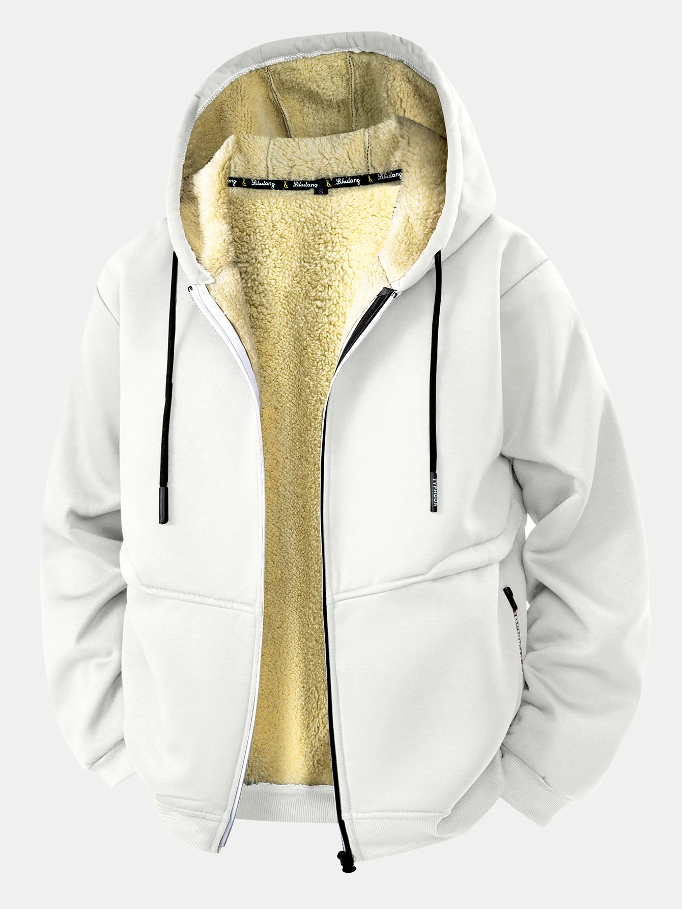 Teddy gefütterter Reißverschluss-Hoodie - Image 11