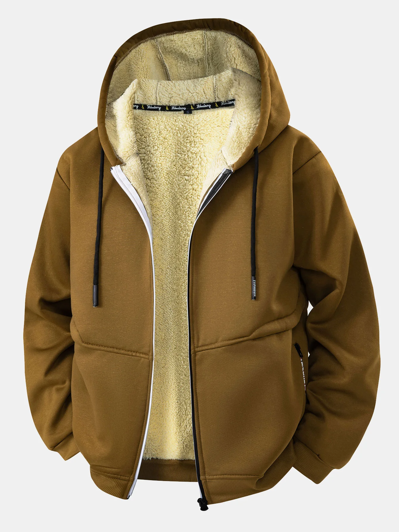 Teddy gefütterter Reißverschluss-Hoodie - Image 9