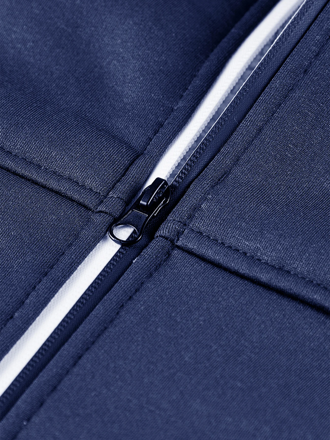 Teddy gefütterter Kapuzenpullover mit Reißverschlusstasche - Image 18