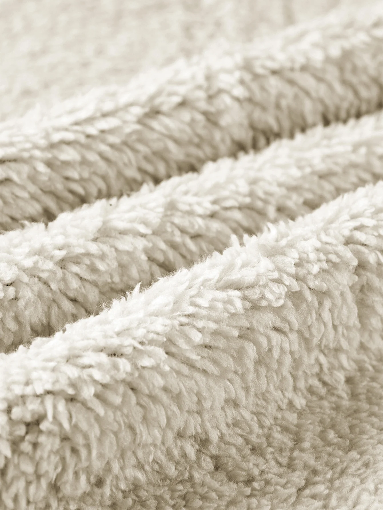 Teddy gefütterter Kapuzenpullover mit Reißverschlusstasche - Image 19