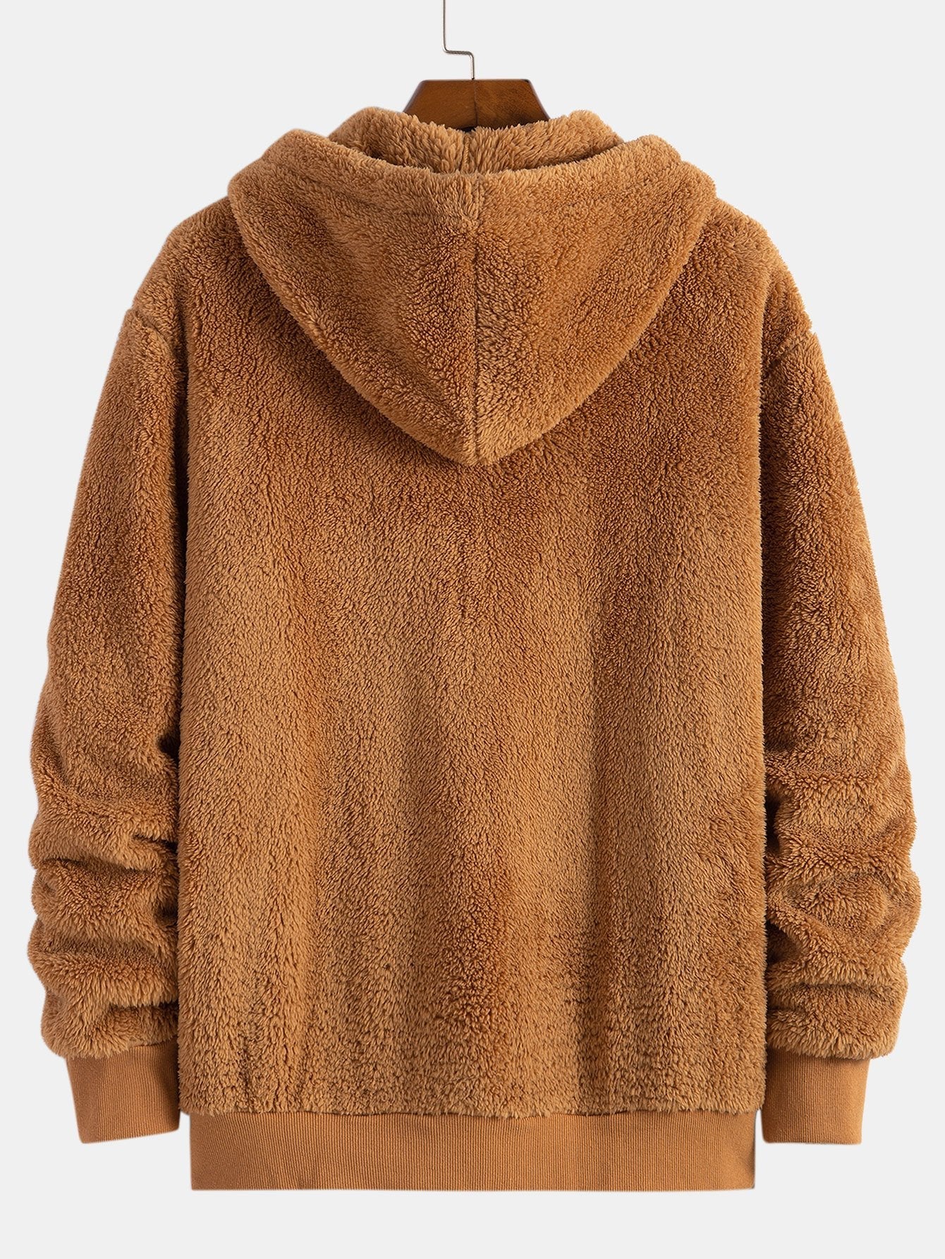 Teddy Zip-Up Kapuzenmantel & Teddy Jogginghose - Image 7