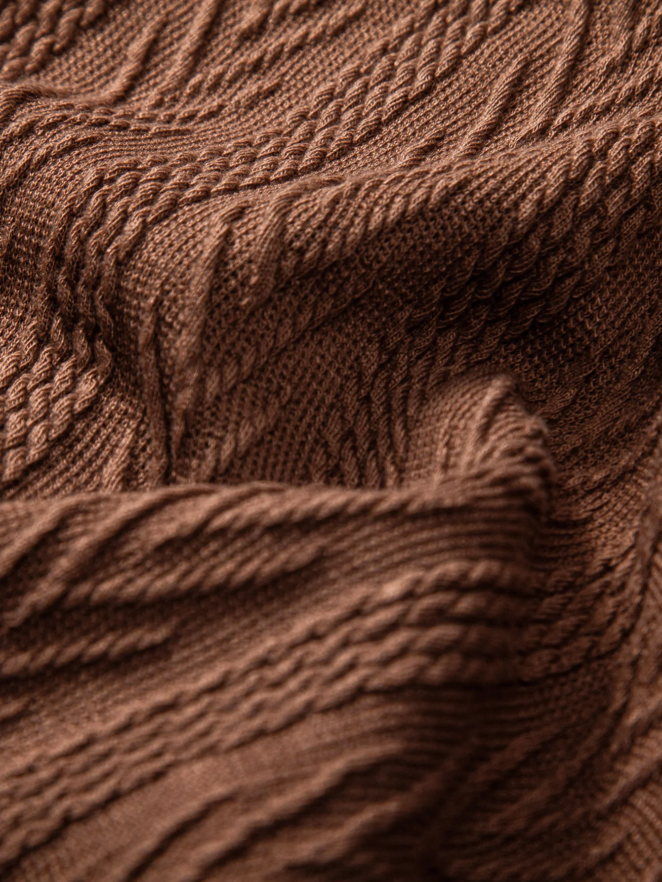 Textur Jacquard Cuban Hemd & geknitterte strukturierte Kordelzug Shorts - Image 16