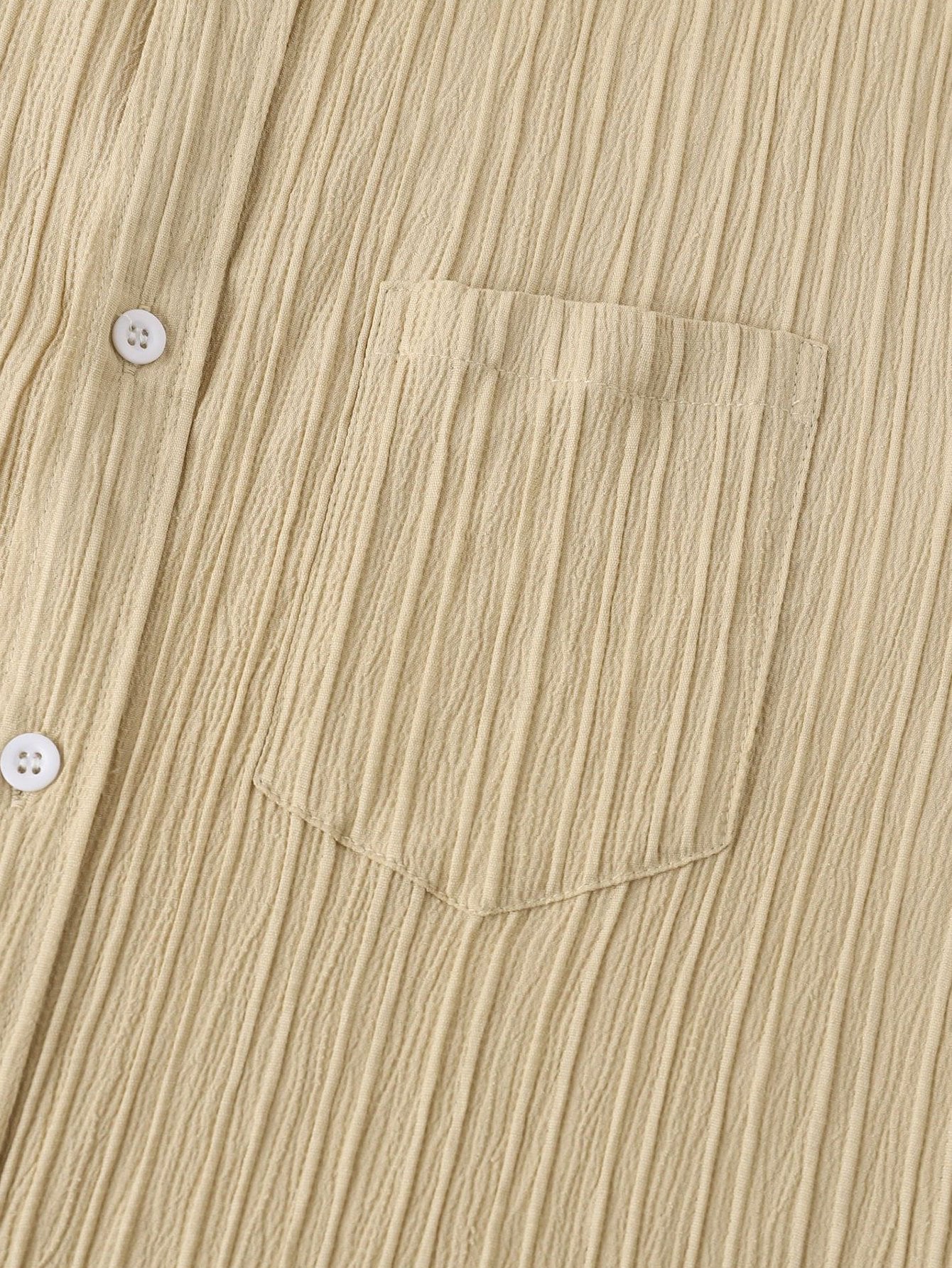Strukturierte Button-Up-Hemd - Image 14