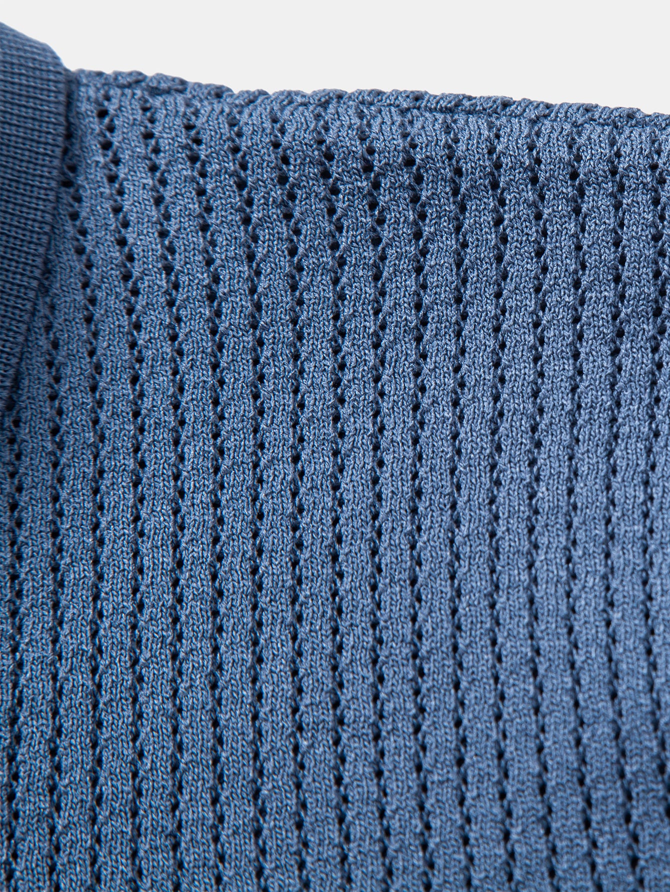 Strukturierte gehäkelte Poloshirts aus Strickstoff - Image 11