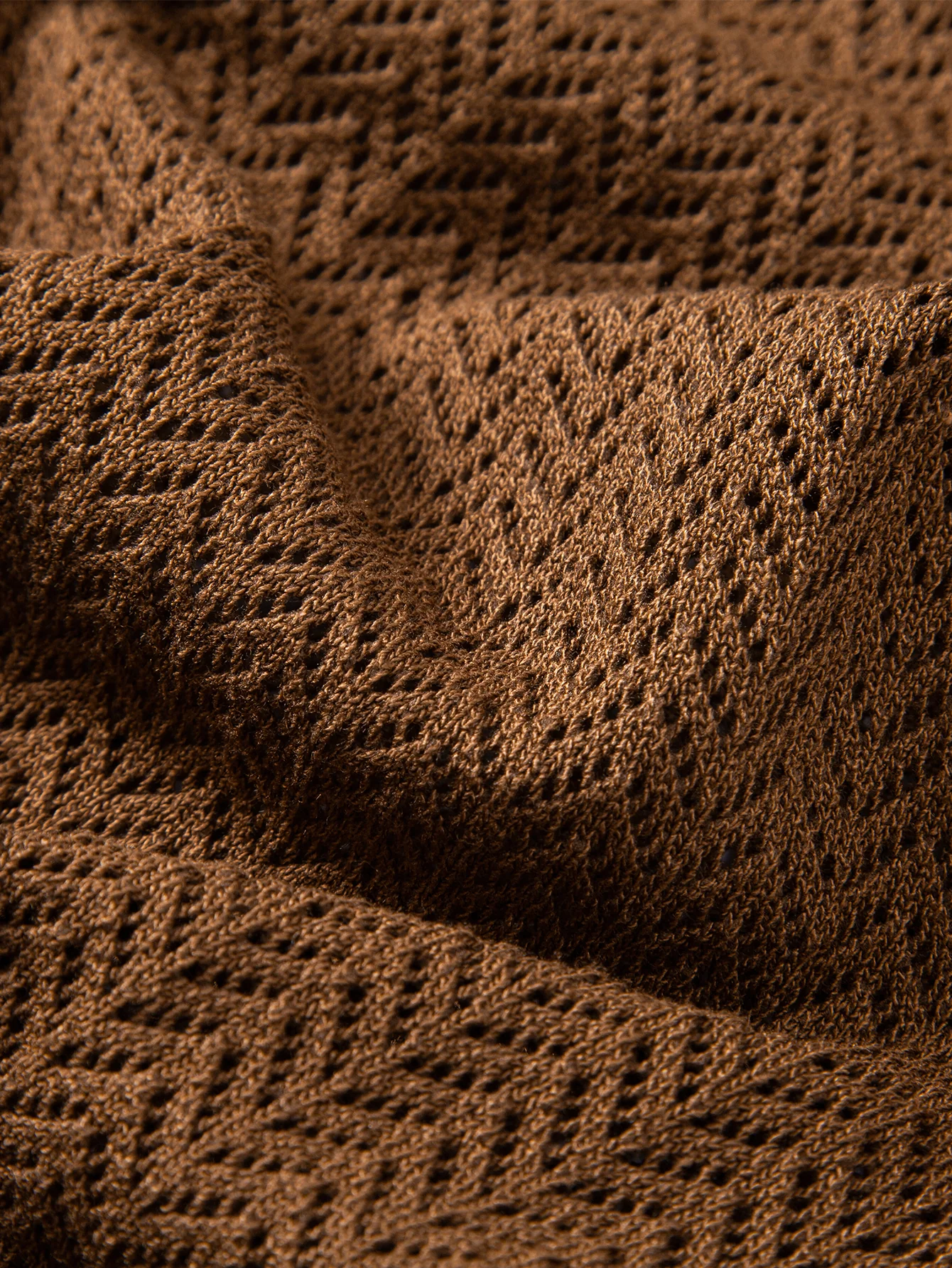 Strukturierte Häkel-Poloshirts mit V-Ausschnitt - Image 14