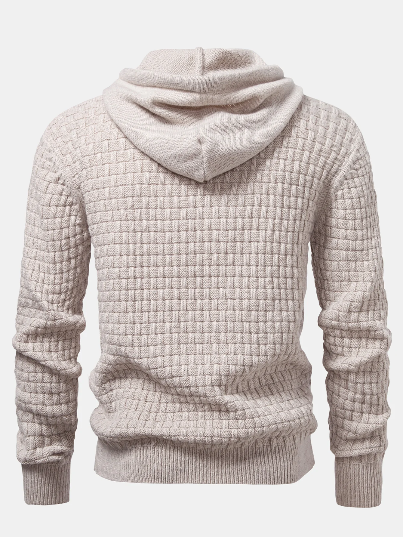 Strukturierter Kapuzenpullover - Image 2