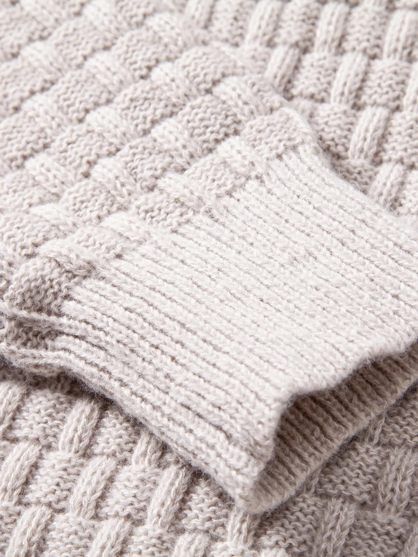 Strukturierter Kapuzenpullover - Image 6