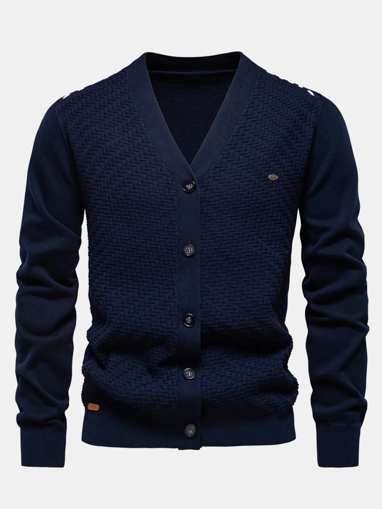 Strukturierter Strickcardigan - Image 3