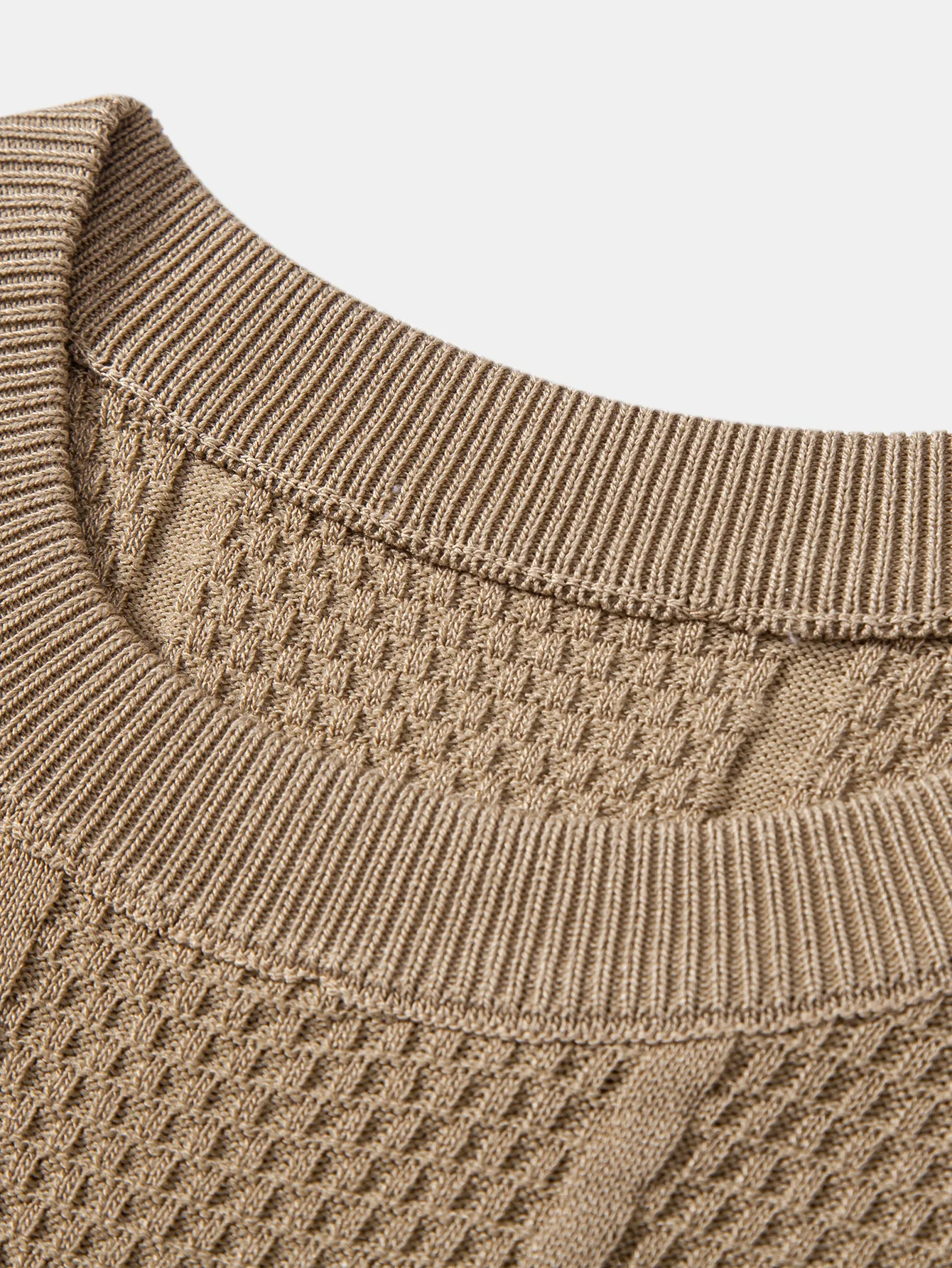 Textured Knit T-Shirt - Image 9
