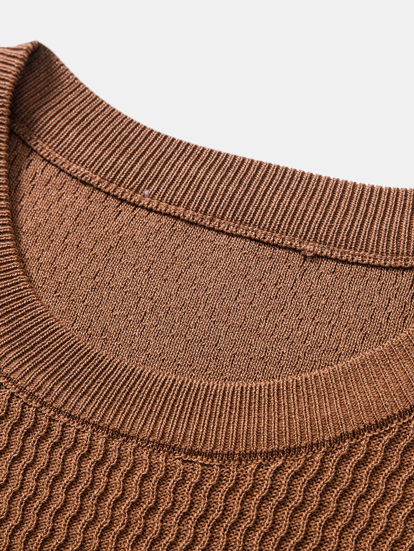 Textured Knit T-Shirt - Image 13