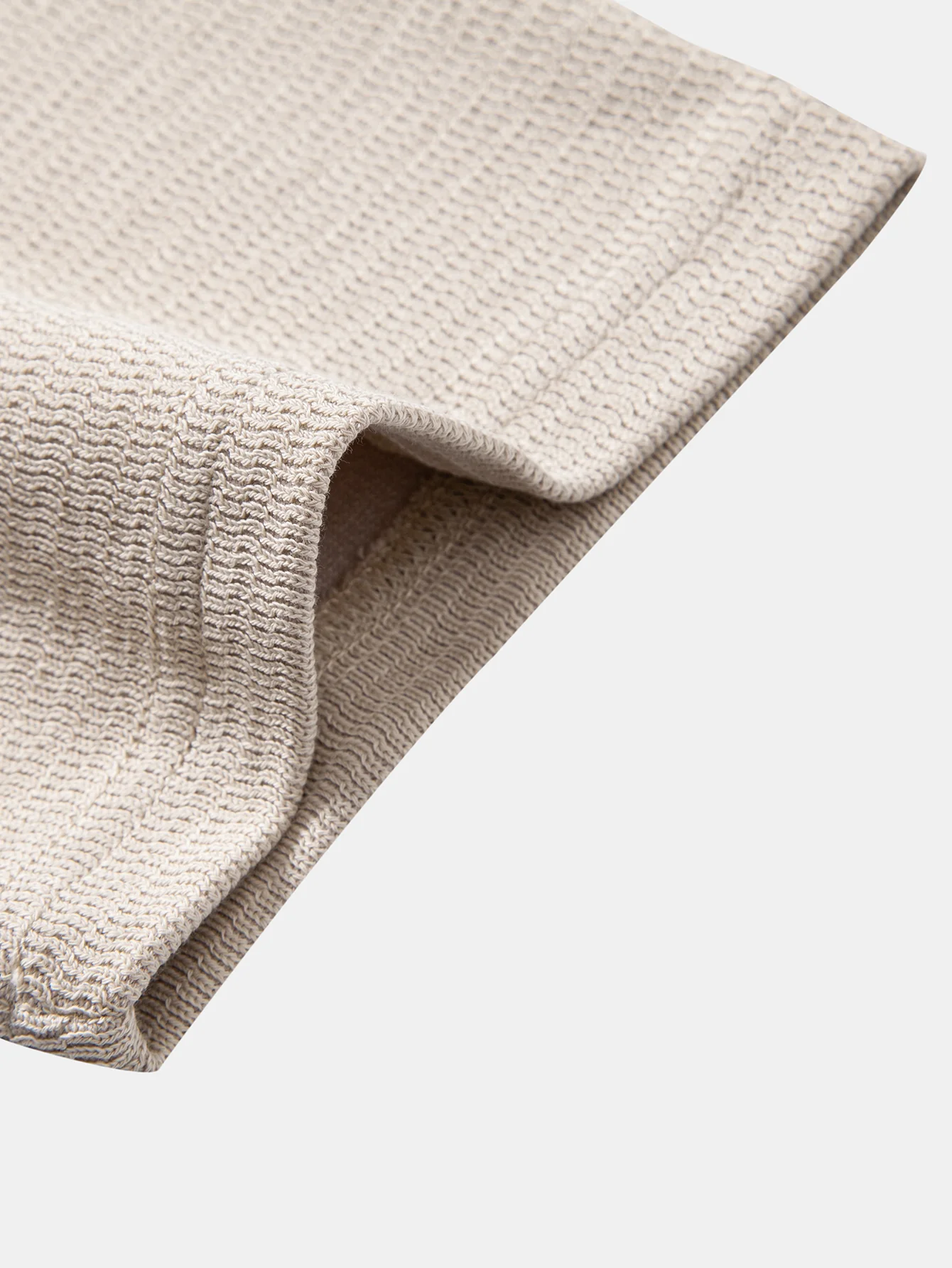 Textured Mock Neck T-Shirt - Image 12