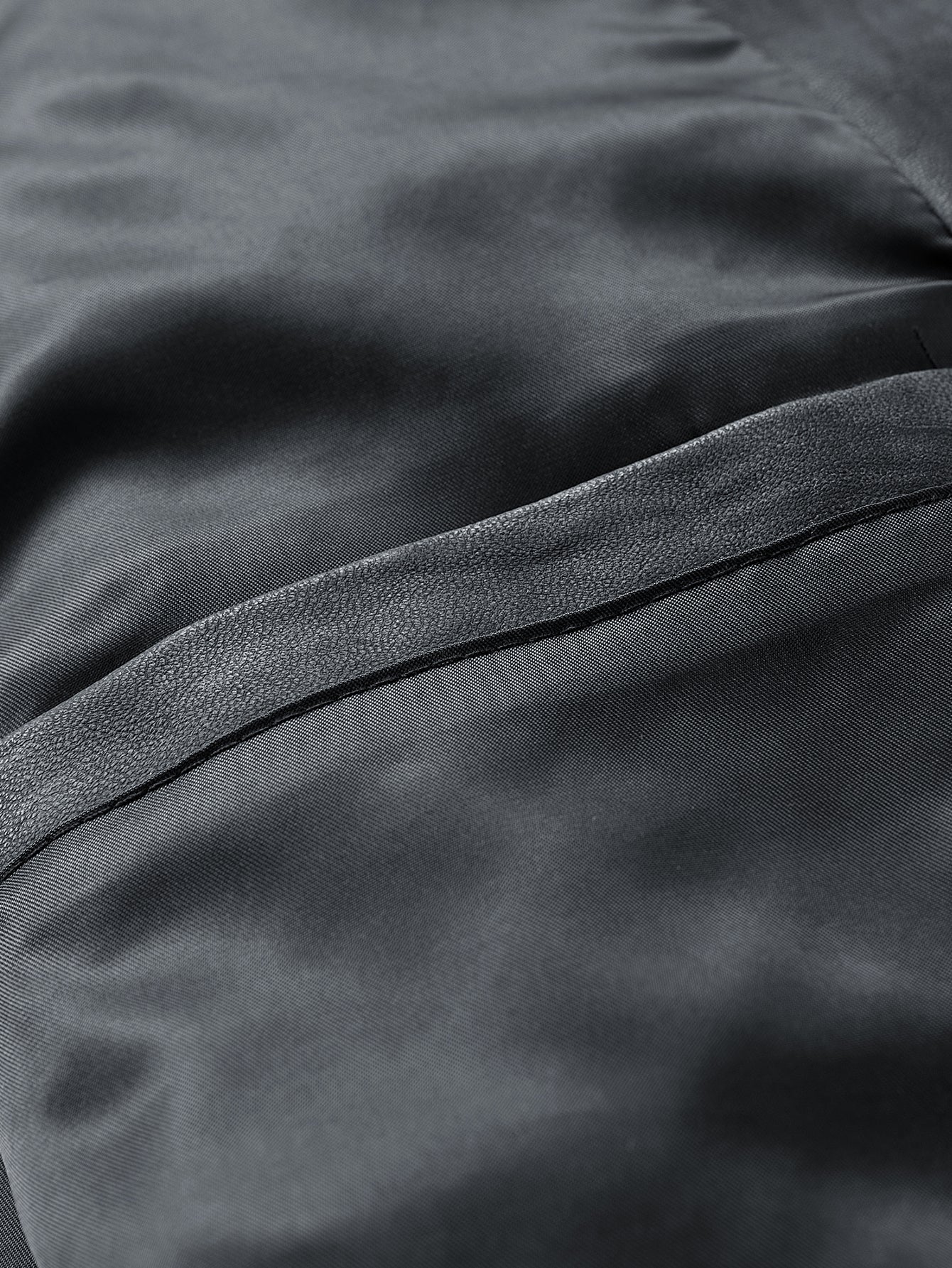 Textured PU Leather Jacket - Image 12
