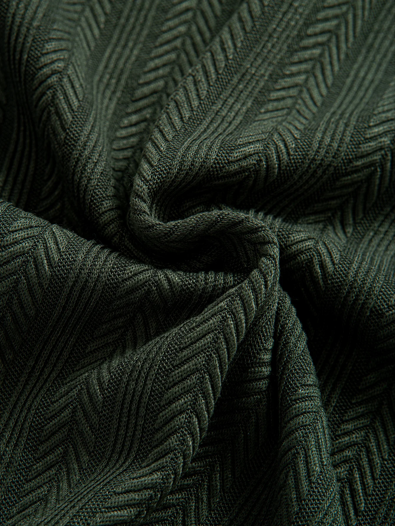 Texturiertes Reißverschluss-Polo - Image 17