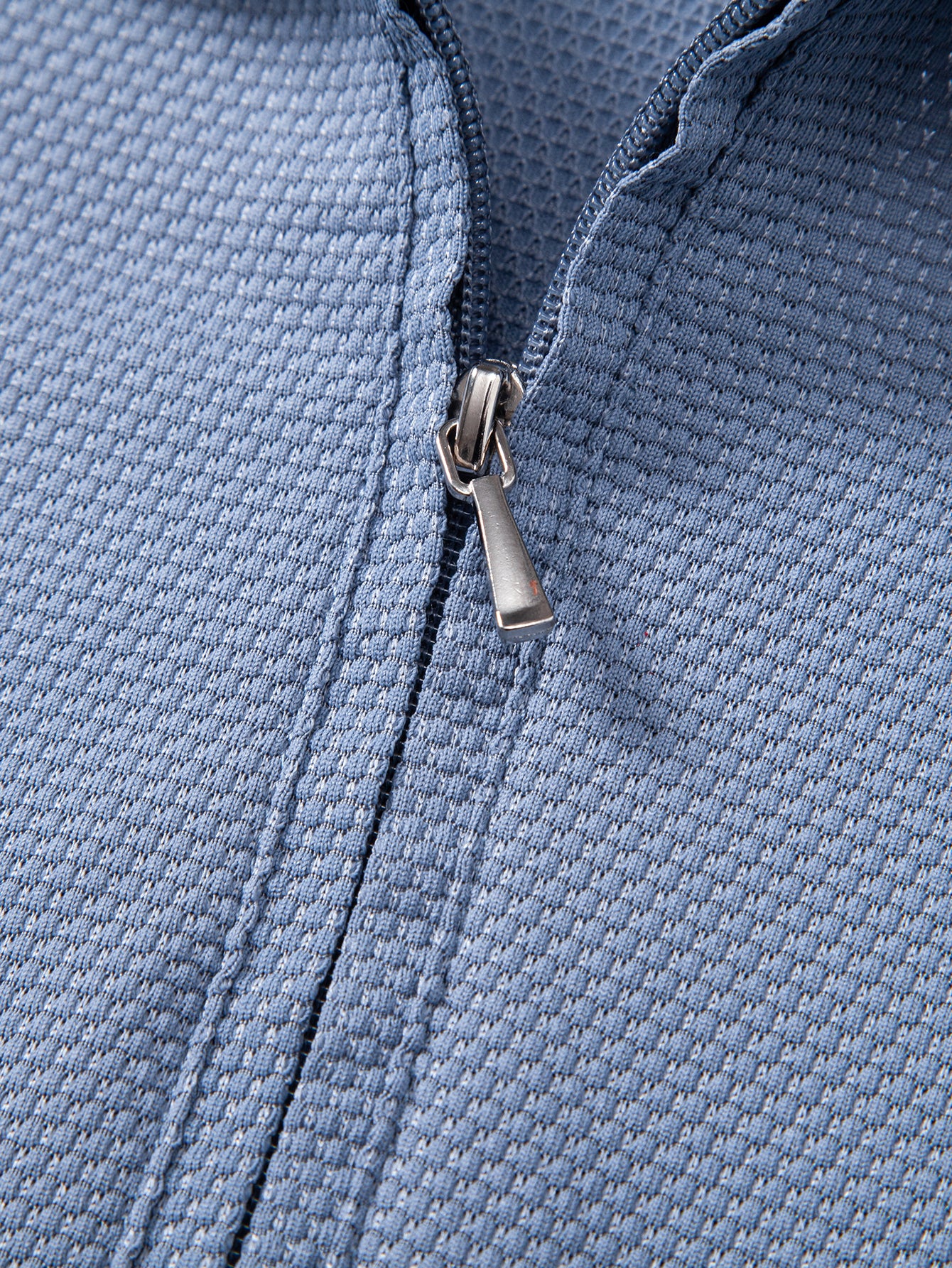 Pineapple Textured Zipper Polo - Image 12