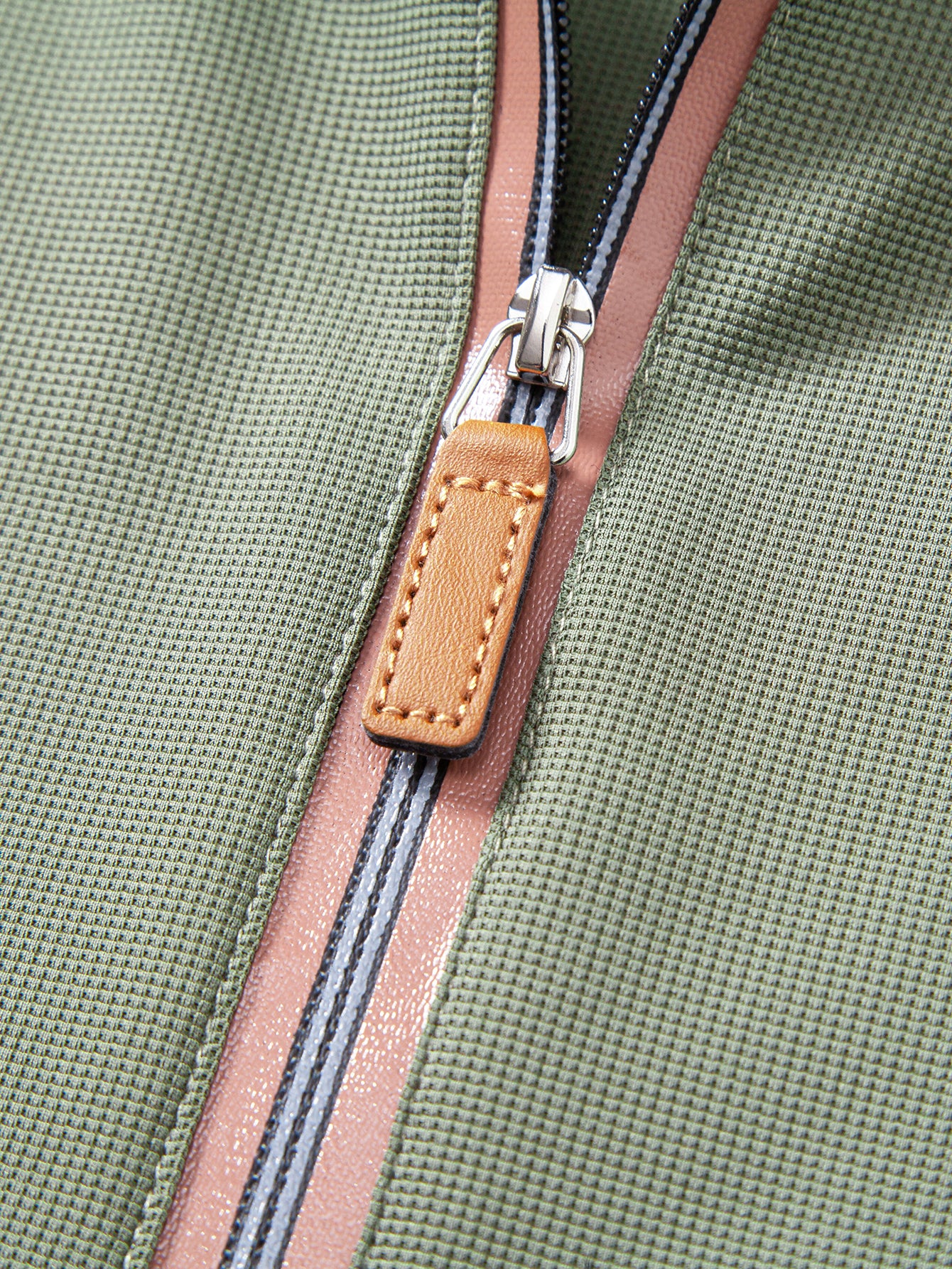 Textured Zipper Polo - Image 13