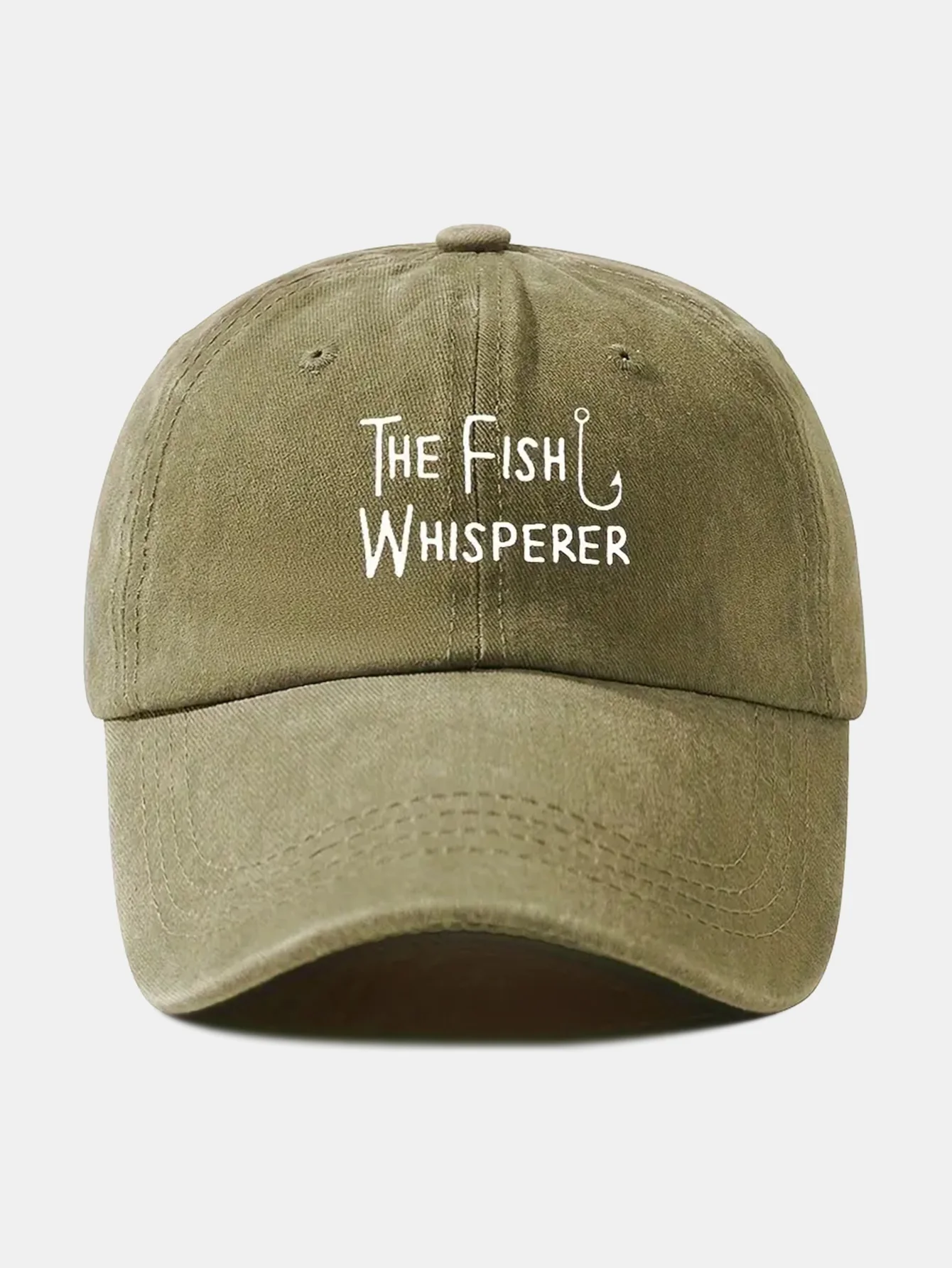 Die Fish Whisperer Print Baseballkappe - Image 5