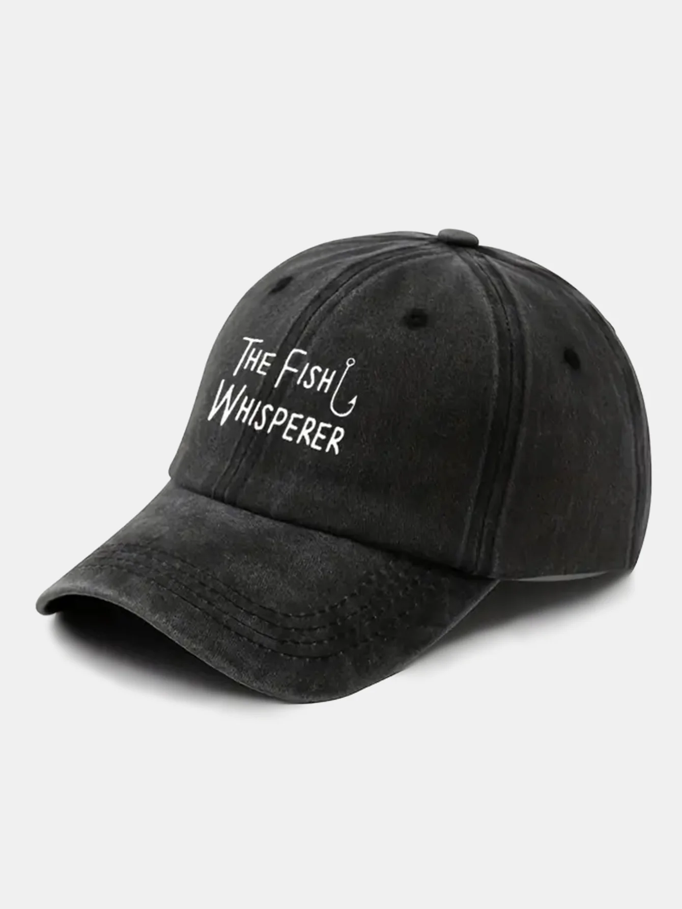 Die Fish Whisperer Print Baseballkappe - Image 6