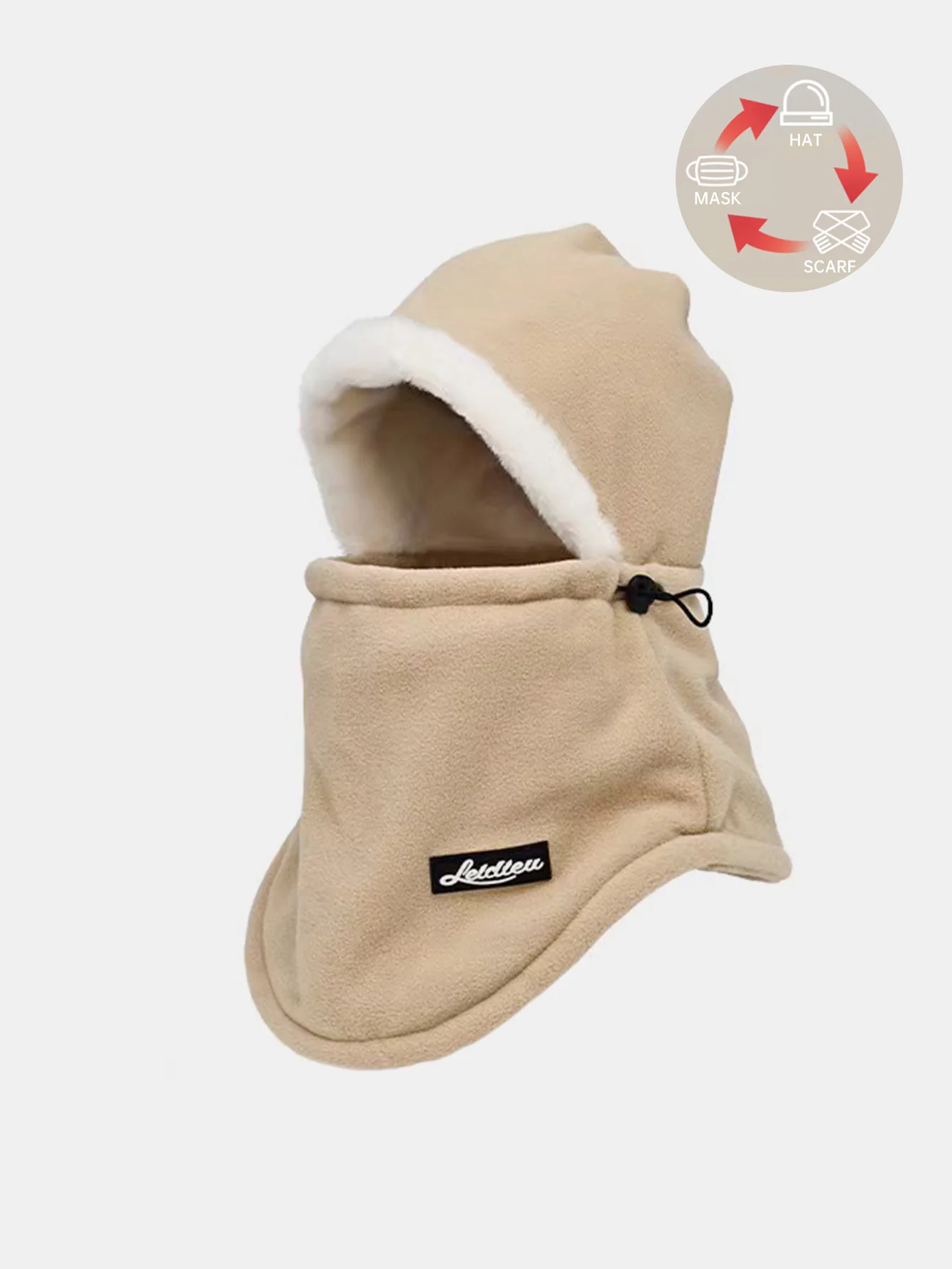 Thick Windproof Fleece Balaclava Hat - Image 2