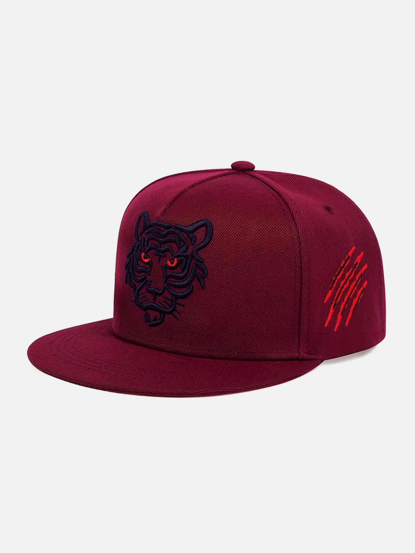 Tiger 3D Stickerei Trendy Alleskönner Hip-hop Cap - Image 4
