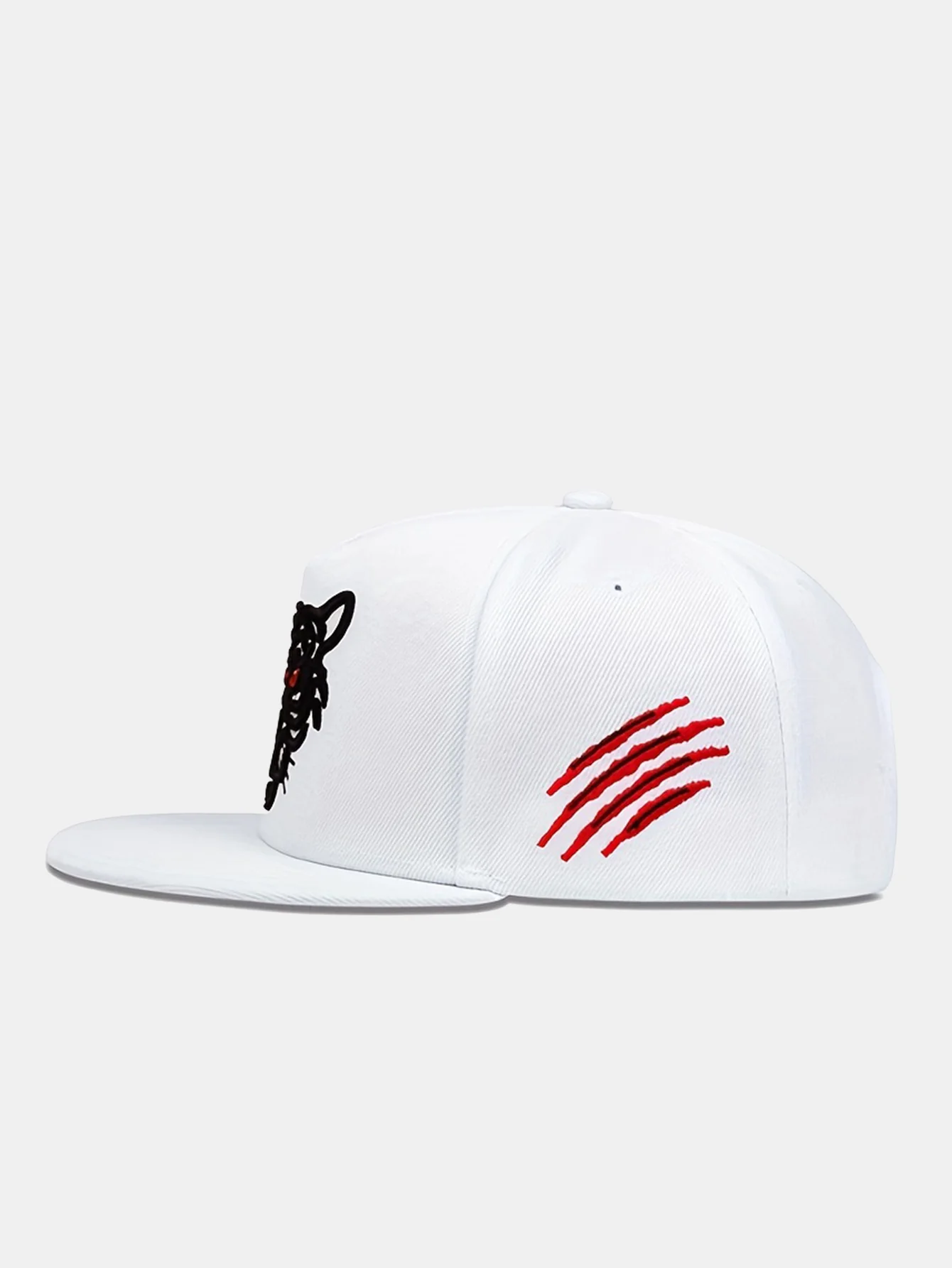 Tiger 3D Stickerei Trendy Alleskönner Hip-hop Cap - Image 5