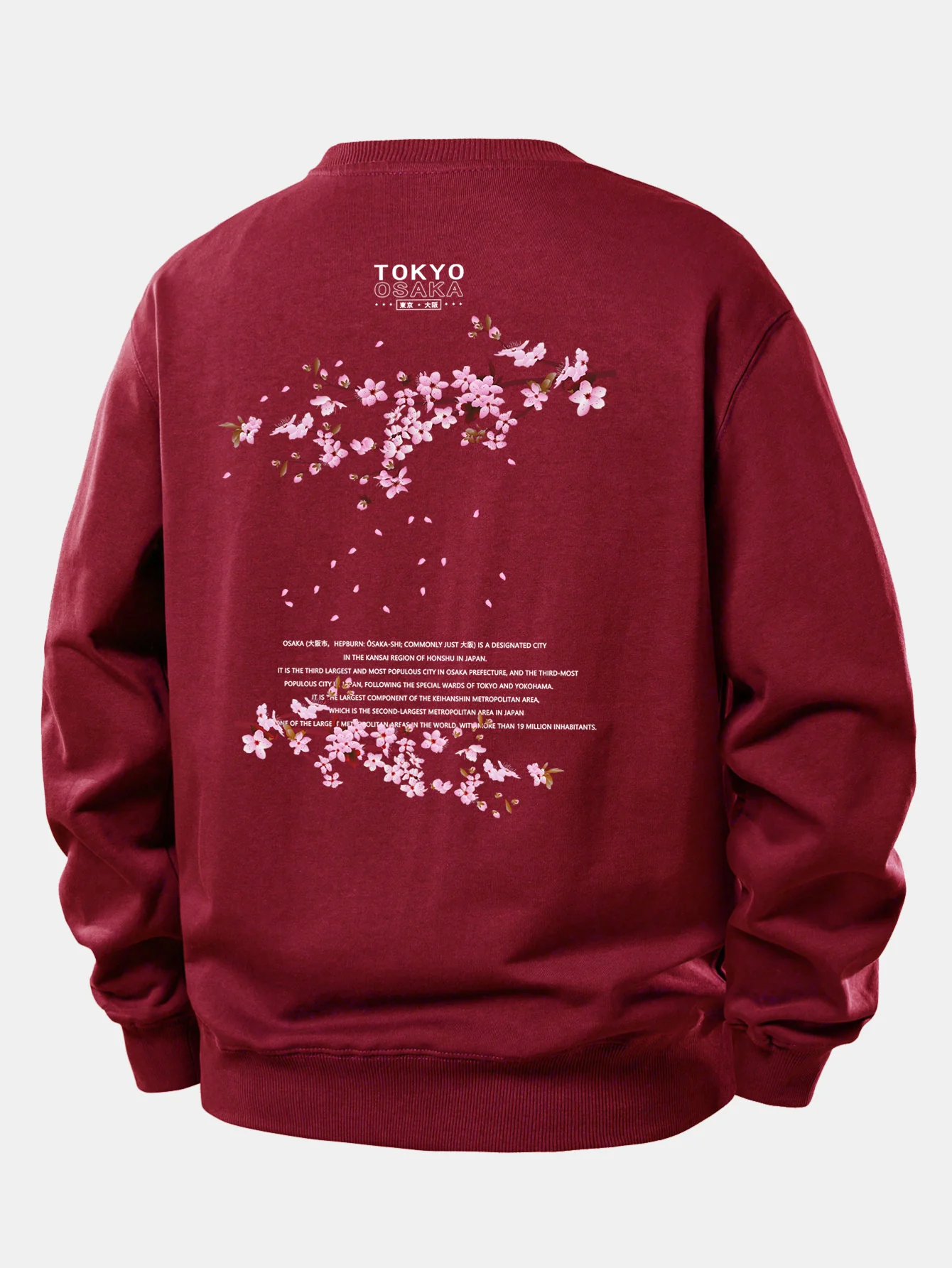 Tokyo Osaka Druck Locker sitzendes Sweatshirt - Image 13