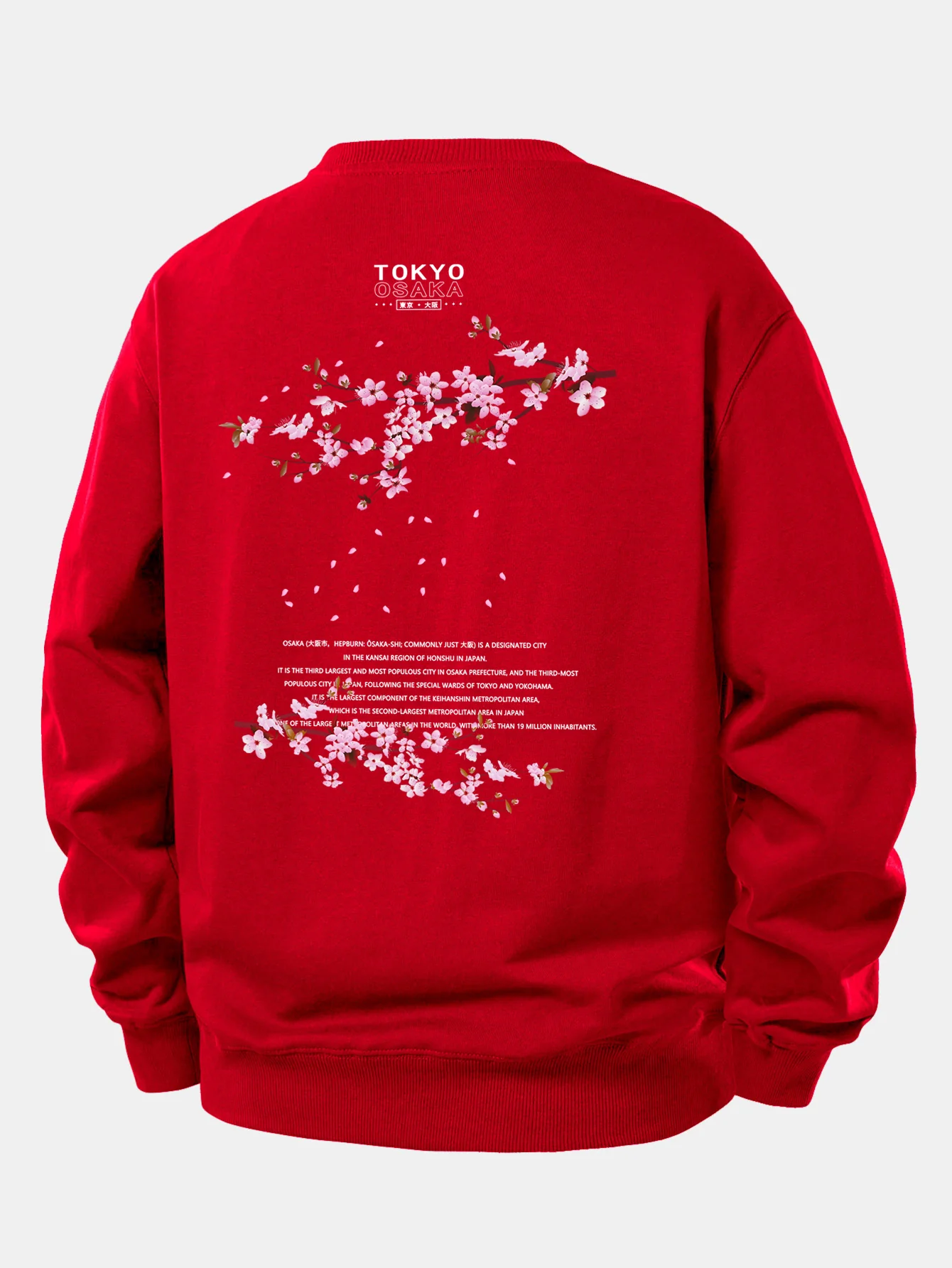Tokyo Osaka Druck Locker sitzendes Sweatshirt - Image 19