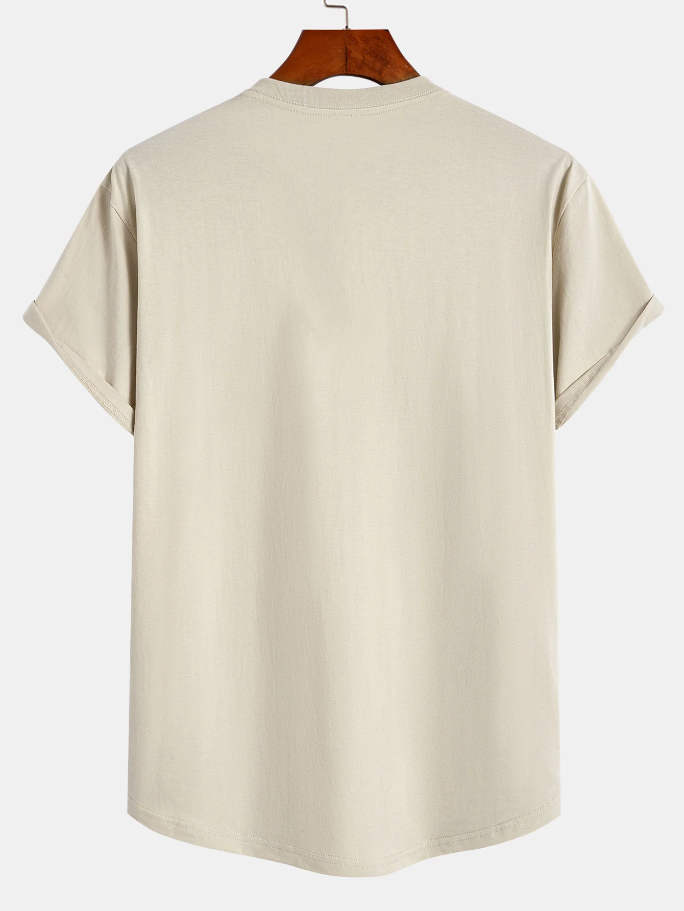 Tokyo Ukiyo-e Druck Baumwolle Bogen Saum T-Shirt - Image 6