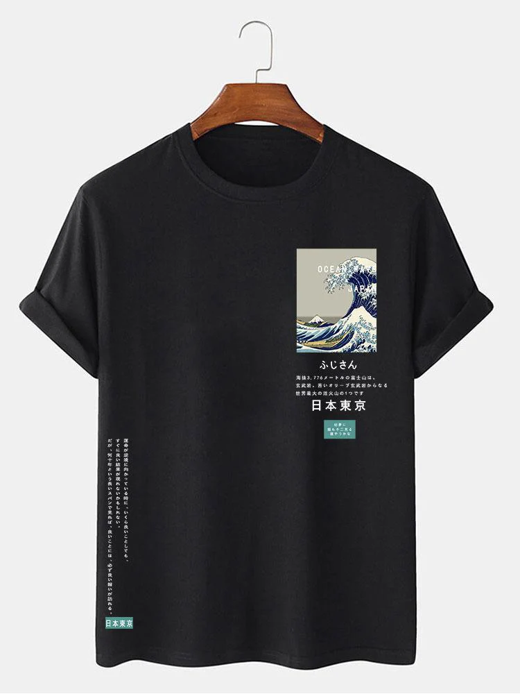 Tokyo Ukiyo-e Druck T-Shirt
