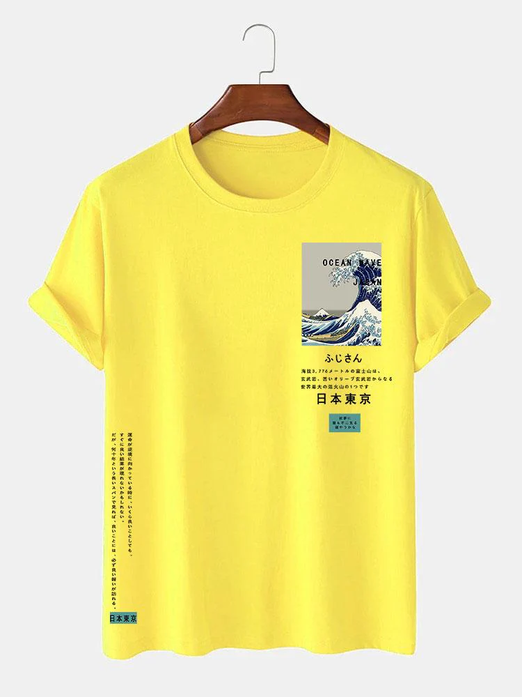 Tokyo Ukiyo-e Druck T-Shirt - Image 13