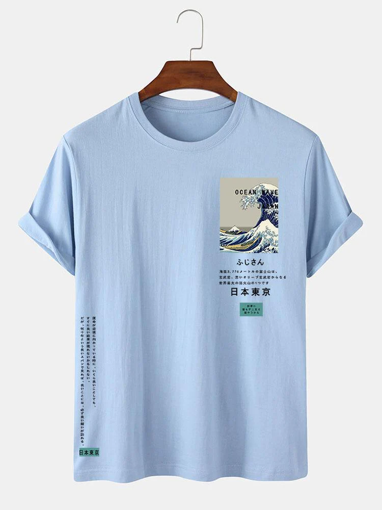 Tokyo Ukiyo-e Druck T-Shirt - Image 8