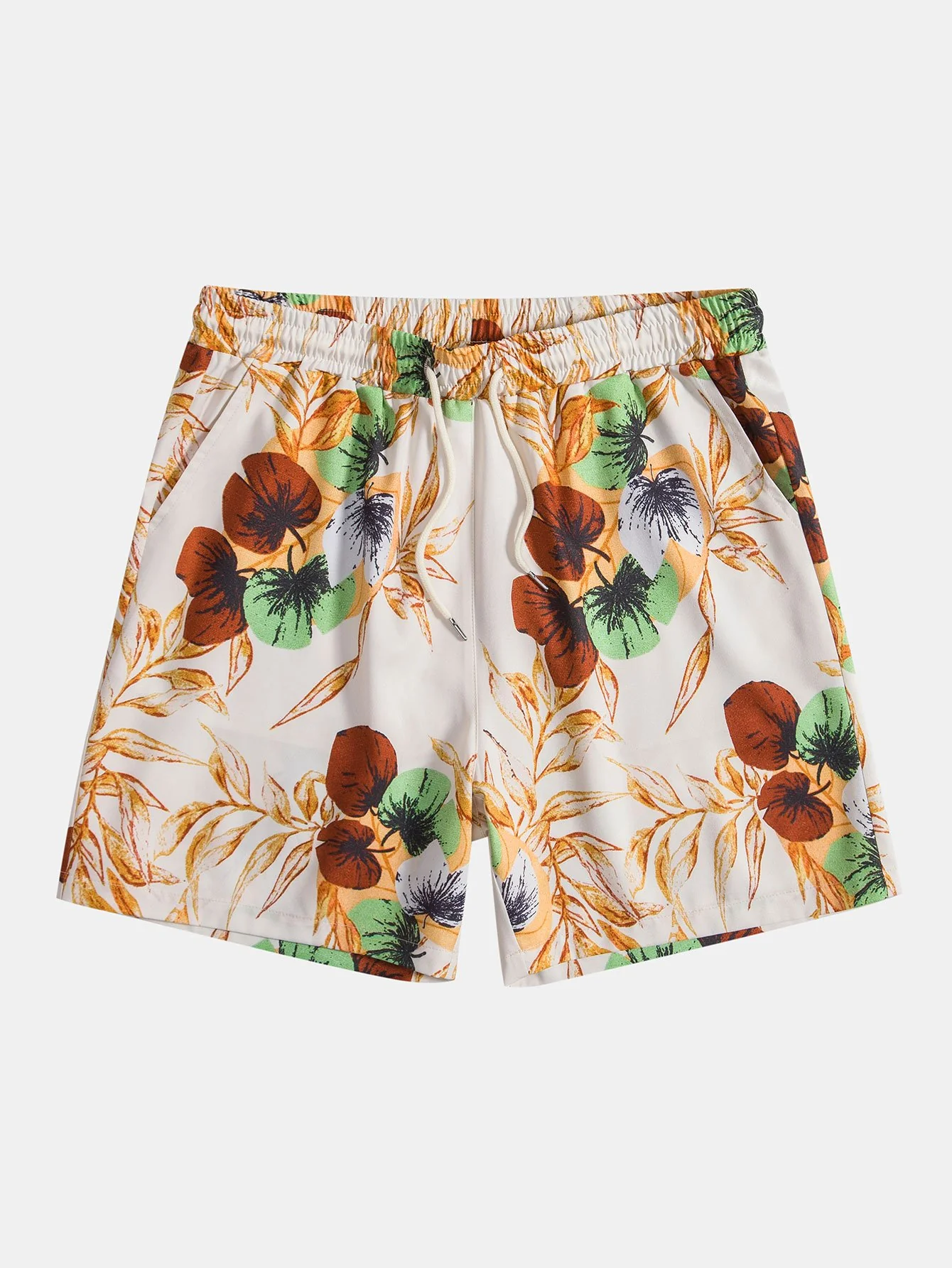 Tropische Druckshorts